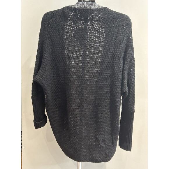 J.J. Basics Women's size S Black Knit Sweater - Picture 2 of 3